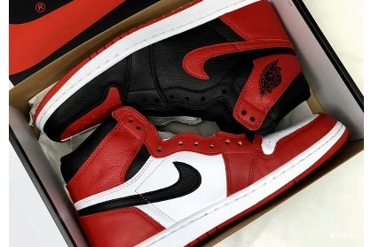 TO 861428-061 JORDAN 1 "HOMAGE AIR RETRO HOME" RED 0822